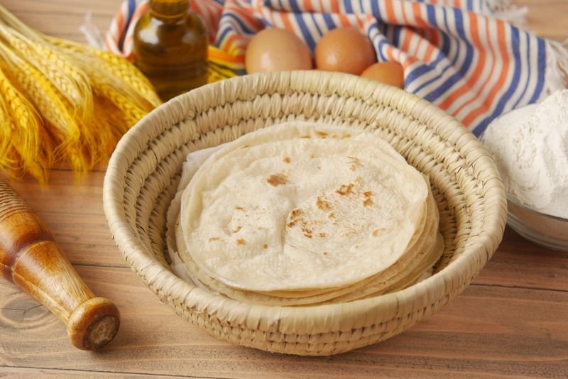 मऊ गरम चपाती