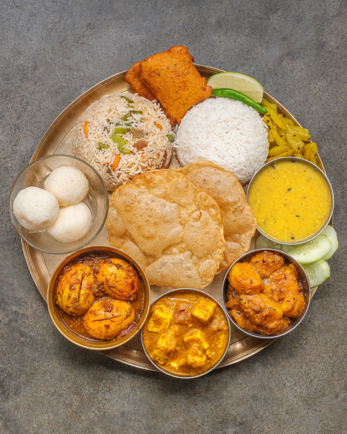 संपूर्ण स्पेशल दुर्गामाता थाळी